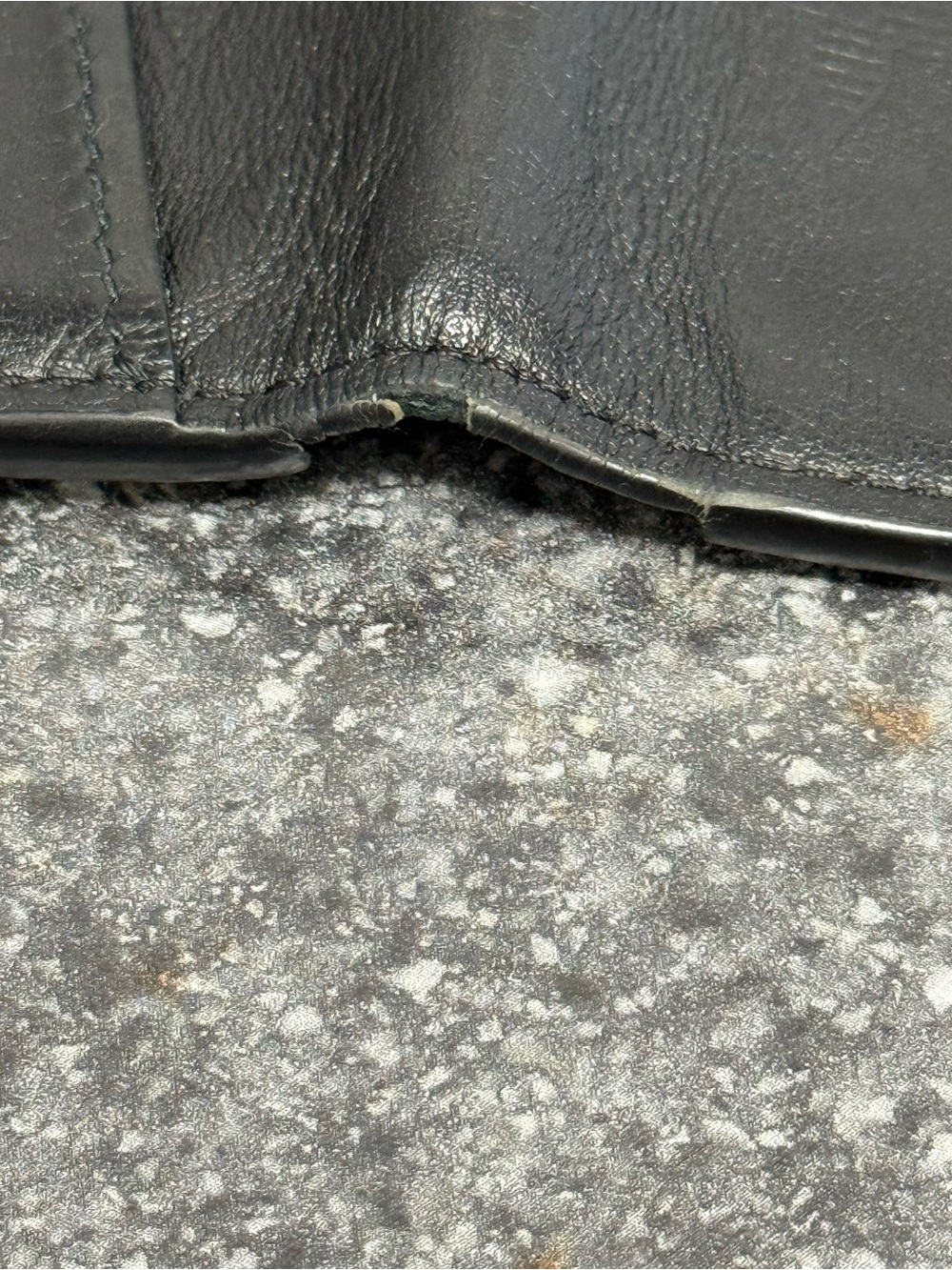Louis Vuitton Black Calf Leather Monogram Shadow Pocket Organizer M62899 $570 - Picture 6 of 16